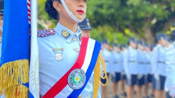 Encargada del Cuerpo de Cadetes de la Academia...